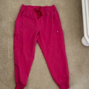 Figs Women's Pink Jogger Pants